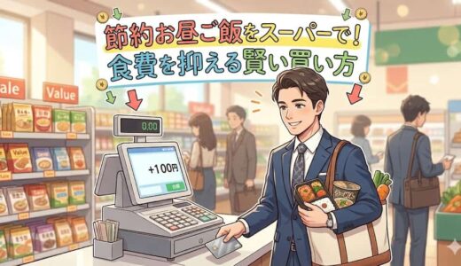 節約お昼ご飯をスーパーで！食費を抑える賢い買い方
