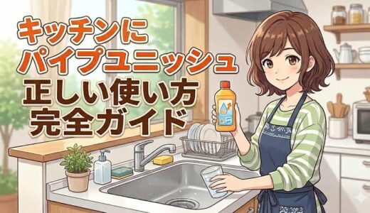 【キッチンにパイプユニッシュ】正しい使い方完全ガイド